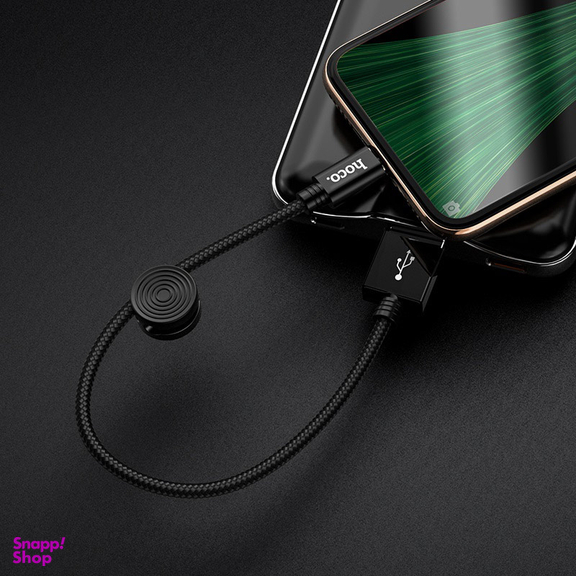 کابل شارژ USB به MicroUSB هوکو مدل X35 طول 25 سانتی متر