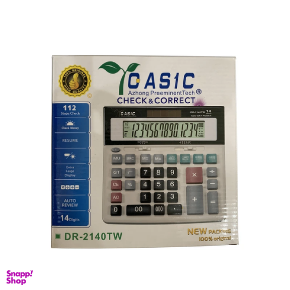 ماشین حساب کاسیک کد DR-2140TW