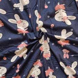 شلوار گیاهی زنانه لدی مدل عروسکی کد P16 رنگ آبی تیره