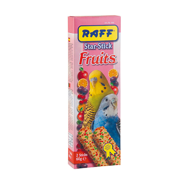 تشویقی مرغ عشق راف مدل Fruits Cocorite وزن 60 گرم