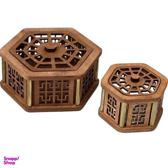 قندان چوبی بختی کد 344