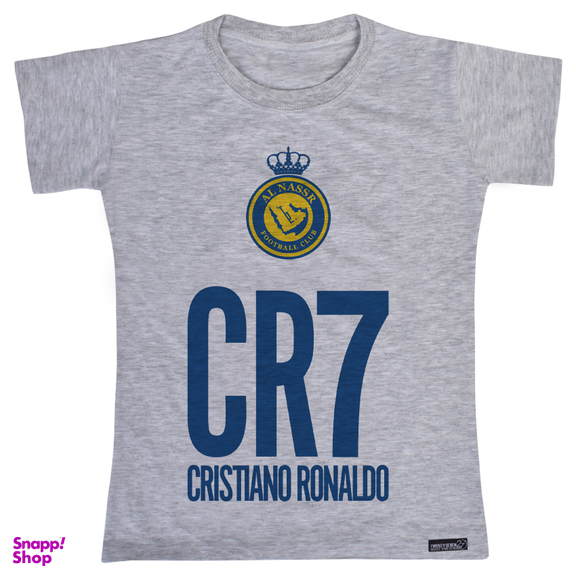 تیشرت آستین کوتاه دخترانه 27 مدل Al Nasr CR7 کد MH881