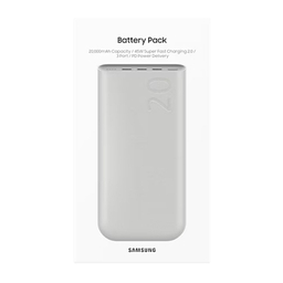 پاوربانک 45 وات سامسونگ مدل Battery Pack EB-P4520 ظرفیت 20000 میلی آمپر ساعت