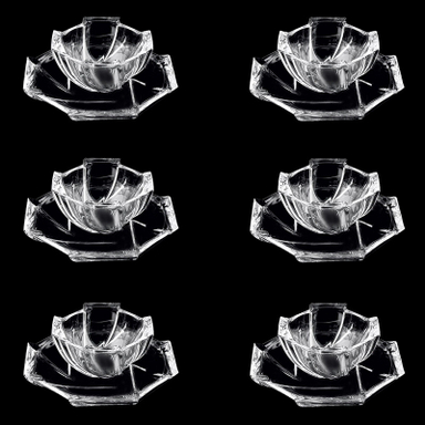 آجیل خوری اسکوئر کد 12pcs مجموعه 12 عددی