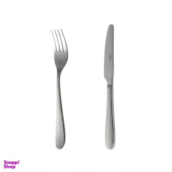 سرویس قاشق و چنگال 136 پارچه ناب استیل طرح واریان