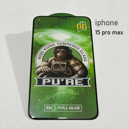 محافظ صفحه نمایش کینگ کونگ مدل Pure 9H مناسب اپل iPhone 15 Pro Max