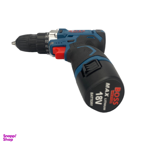 مجموعه 30 عددی دریل پیچ گوشتی شارژی باس مدل BS1801