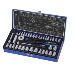 آچار بکس هیوندای مدل HT-9140 مجموعه 40 عددی