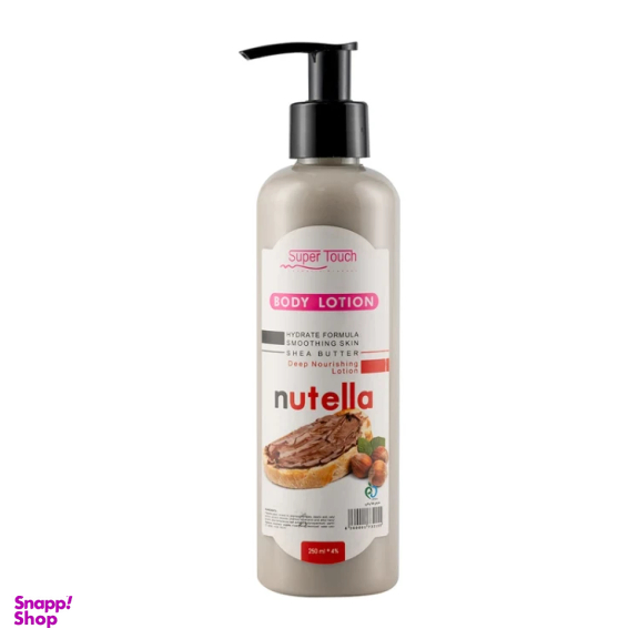 لوسیون مرطوب کننده سوپر تاچ مدل نوتلا حجم 250 میلی لیتر