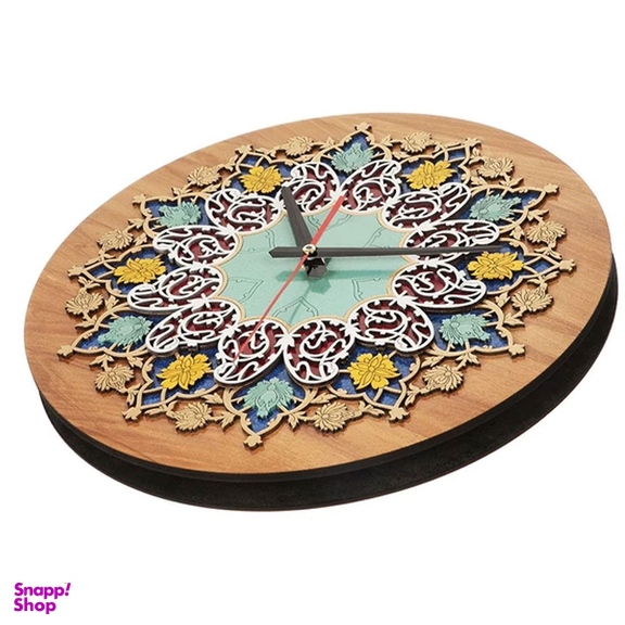 ساعت دیواری معرق کاری هُم آدیس مدل نگار کد CK 611-F
