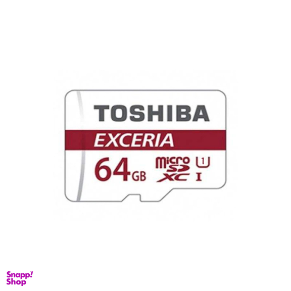 کارت حافظه MicroSDHC توشیبا مدل EXCERIA M302-EA ظرفیت 64 گیگابایت به همراه آداپتور SD