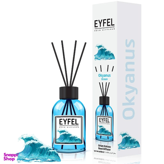 اسانس خوشبو کننده طرح ایفل مدل اقیانوس آبی حجم 120 میلی لیتر