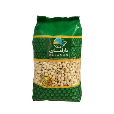 لوبیا چشم بلبلی ارگانیک دارامان وزن 900 گرم