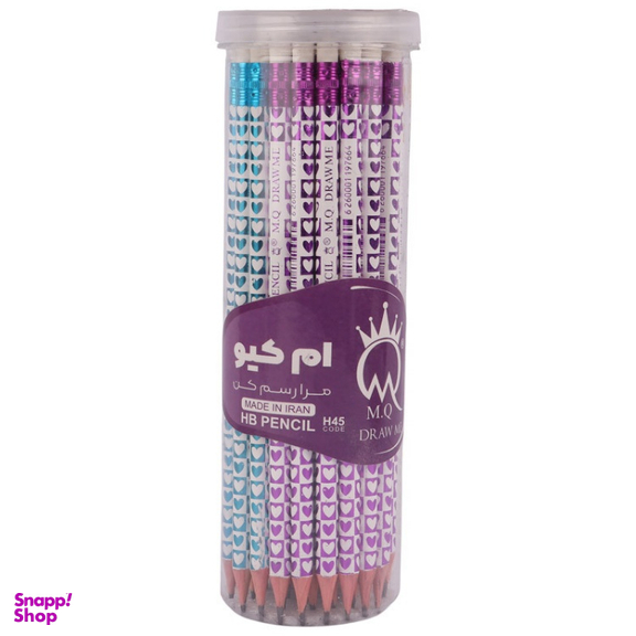 مداد مشکی ام کیو کد H45 بسته 48 عددی