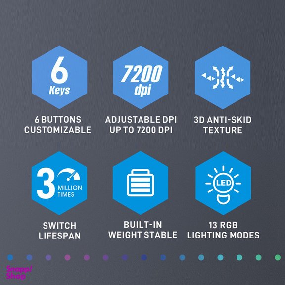 ماوس سیمی گیمینگ کینگ استار مدل KM340G