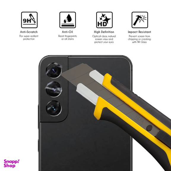 محافظ لنز دوربین بوف مدل 3D-G مناسب برای گوشی موبایل سامسونگ Galaxy S22/S22 Plus