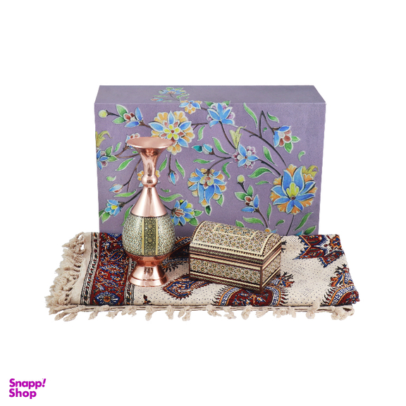 پک هدیه خاتم کاری مدل مهتاب کد 10