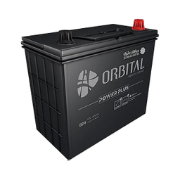 باتری 45 آمپر سیلد اسید سپاهان باتری مدل B24 چشمی دار اوربیتال