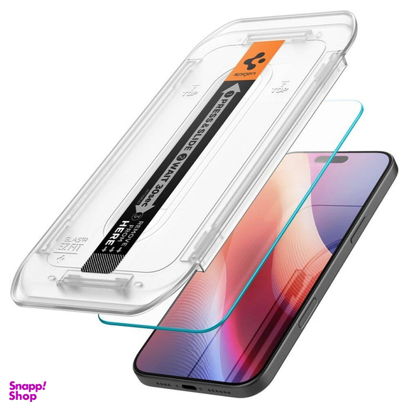 محافظ صفحه نمایش اسپیگن مدل Glas.tR EZ Fit HD مناسب اپل iPhone 16