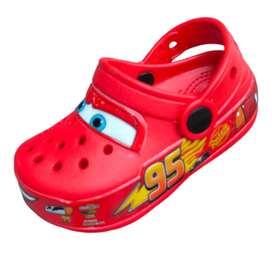 صندل پاپا کد 129110 مدل ماشین ها رنگ قرمز