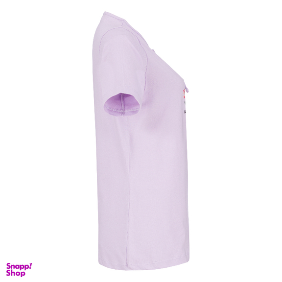 تیشرت راحتی زنانه کد 1021 رنگ بنفش