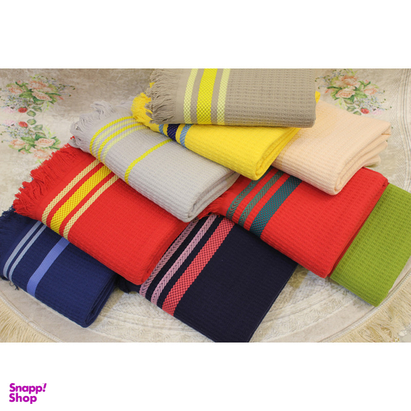 حوله استخری آشنا مدل پارچه ای سایز 140x80 سانتی‌متر