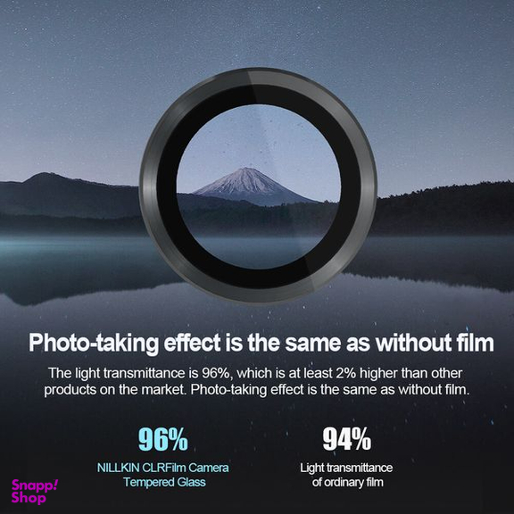 محافظ لنز دوربین نیلکین مدل CLRFilm مناسب برای گوشی موبایل سامسونگ Galaxy S24 Ultra