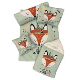 سرویس خواب 5 تکه کودک مدل روباه کد 4000