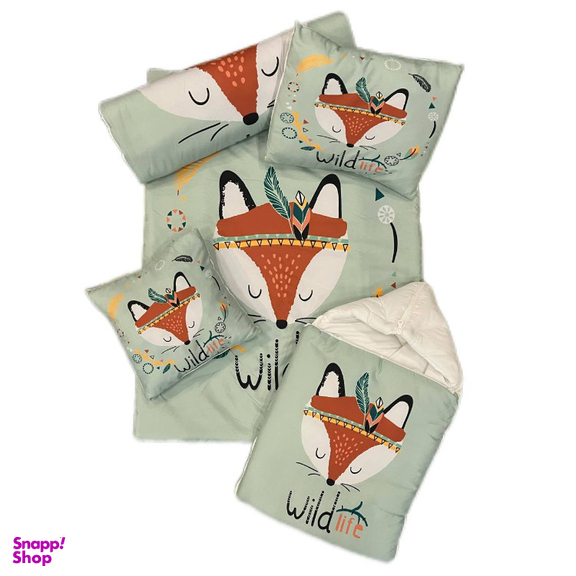 سرویس خواب 5 تکه کودک مدل روباه کد 4000