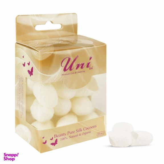 پیله ابریشم یونی لد مدل 100% ارگانیک بسته 20 عددی