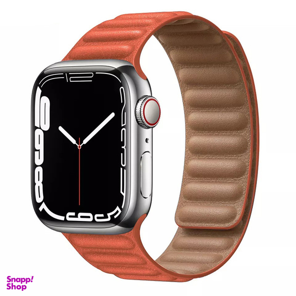 بند گرین مدل Leather Magnets مناسب برای اپل واچ 42/44/45/49 میلی متری