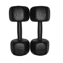 دمبل رادیس فیت مدل RPHF-5000 وزن 5 کیلوگرم بسته ۲ عددی