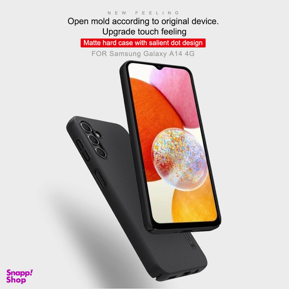 کاور نیلکین مدل Super Frosted Shield مناسب برای گوشی موبایل سامسونگ Galaxy A14 4G