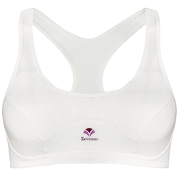 نیم تنه ورزشی زنانه مدل پشت قهرمانی رنگ سفید