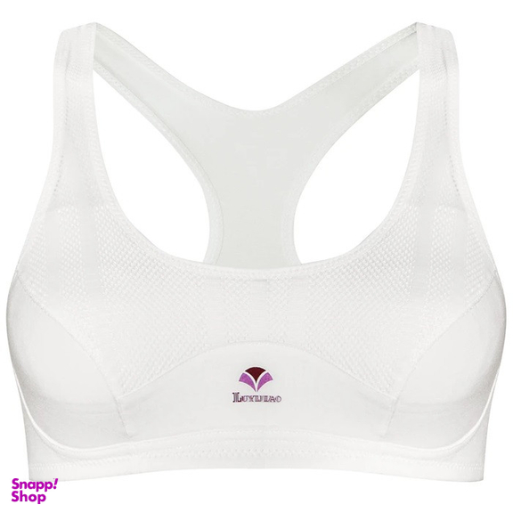 نیم تنه ورزشی زنانه مدل پشت قهرمانی رنگ سفید