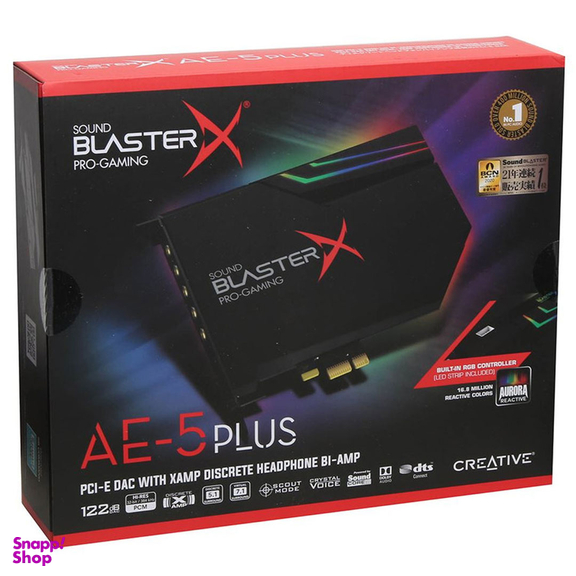کارت صدا کریتیو مدل Sound BlasterX AE5-Plus