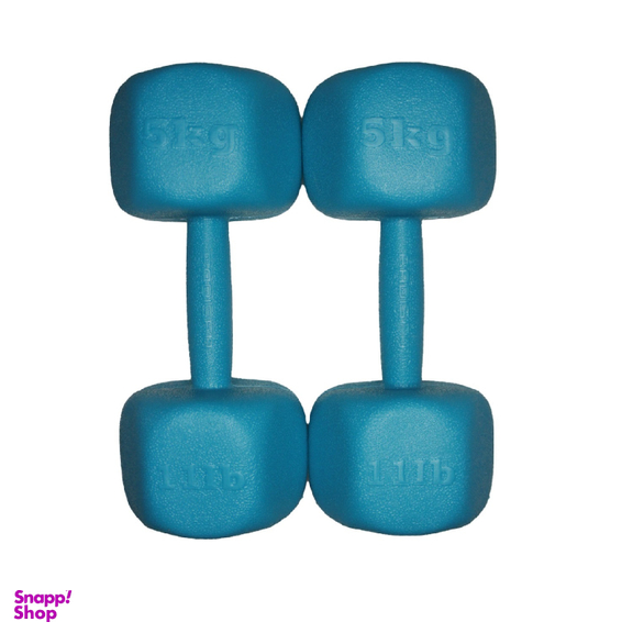 دمبل رادیس فیت مدل RPHF-5000 وزن 5 کیلوگرم بسته ۲ عددی