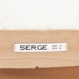 دامن زنانه سرژه مدل 210199 رنگ نسکافه ای