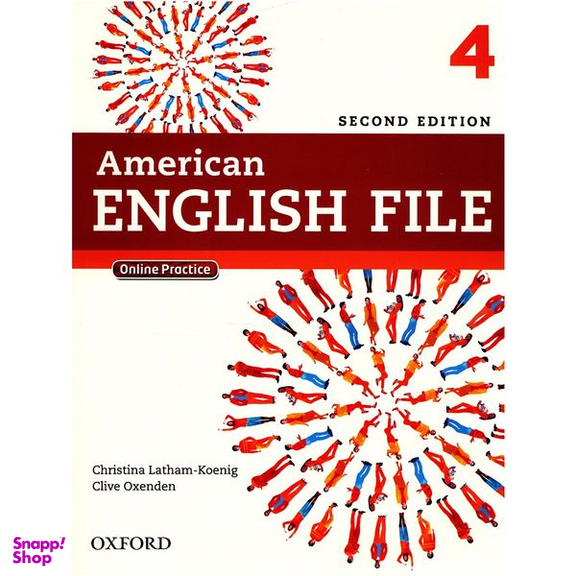 کتاب 4 American English File اثر کریستینا لاثام انتشارات دانشگاه آکسفورد 2 جلدی