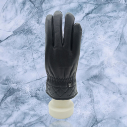 دستکش مردانه طرح چرم داخل خز مدل جینگو DJ کد 114