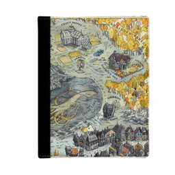 کلاسور ترمه طراحان ایده طرح هری پاتر و نقشه مدرسه کد cfp1577 سایز A4