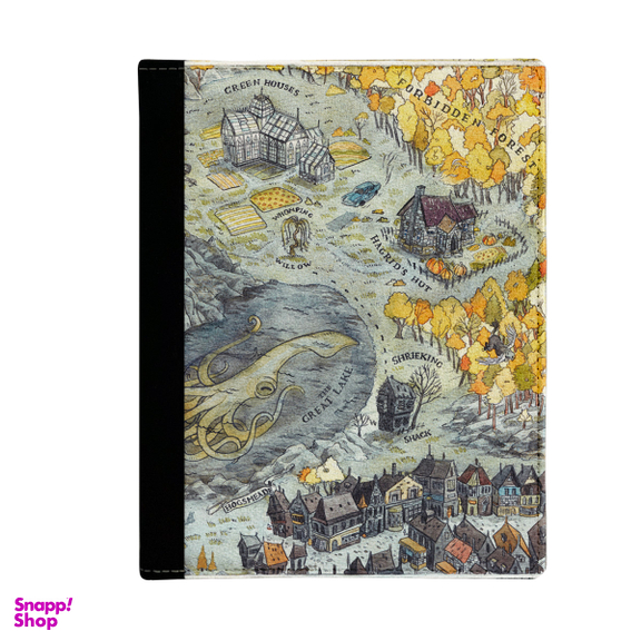 کلاسور ترمه طراحان ایده طرح هری پاتر و نقشه مدرسه کد cfp1577 سایز A4