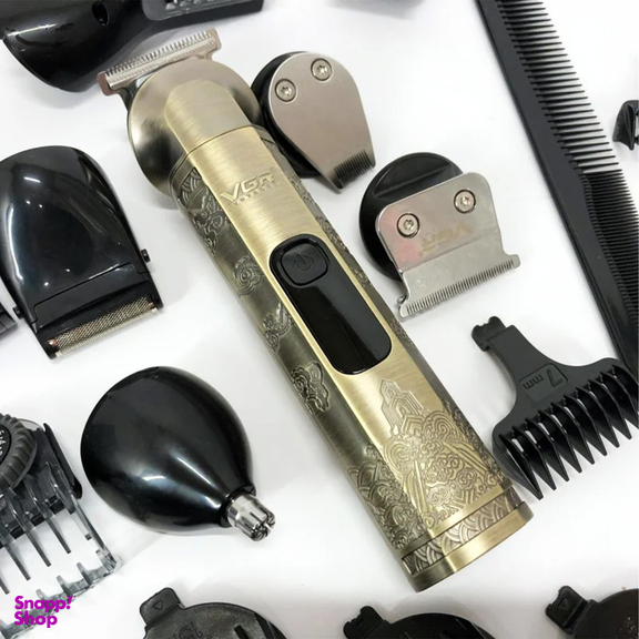 ست ماشین اصلاح موی صورت و بدن وی جی ار مدل V-110