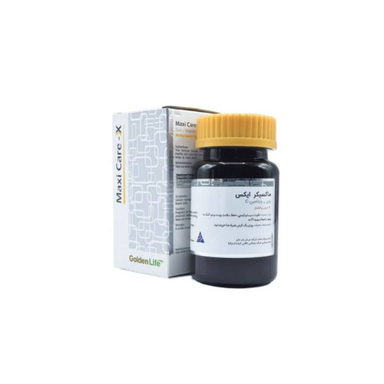 قرص مکمل غذایی گلدن لایف مدل Maxi Care X حاوی زینک و ویتامین ث بسته ۳۰ عددی