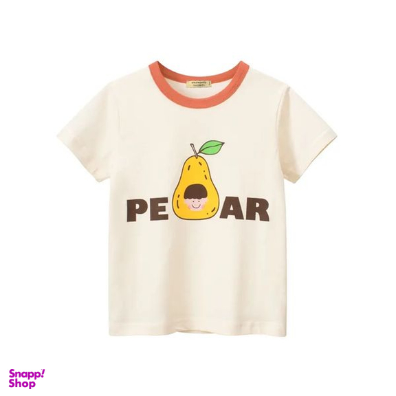 تی شرت آستین کوتاه دخترانه هومنیتی مدل WYKGTSHT9613-BGE