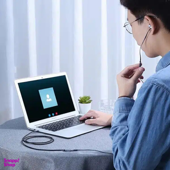 کابل افزایش صدا AUX Jack 3.5mm یوگرین کد AV118 طول 3 متر