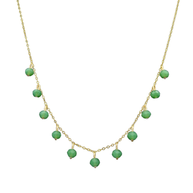 گردنبند طلا 18 عیار زنانه کاپانی مدل kn085