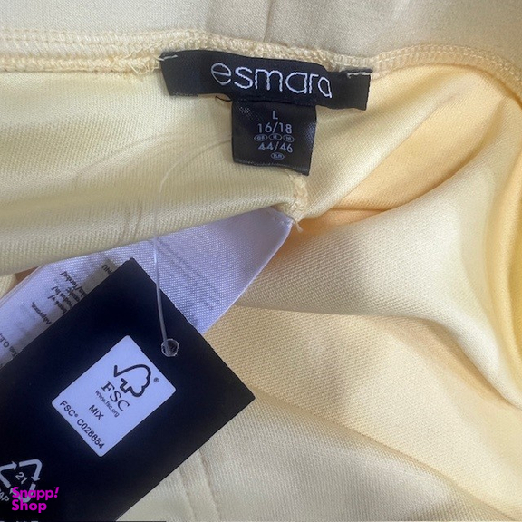 شلوار زنانه اسمارا مدل 5555 رنگ زرد