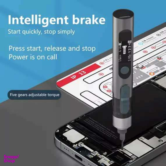 ست 25 تکه پیچ گوشتی شارژی مانت مدل L5 Pro به همراه استند رومیزی کد SH-1173