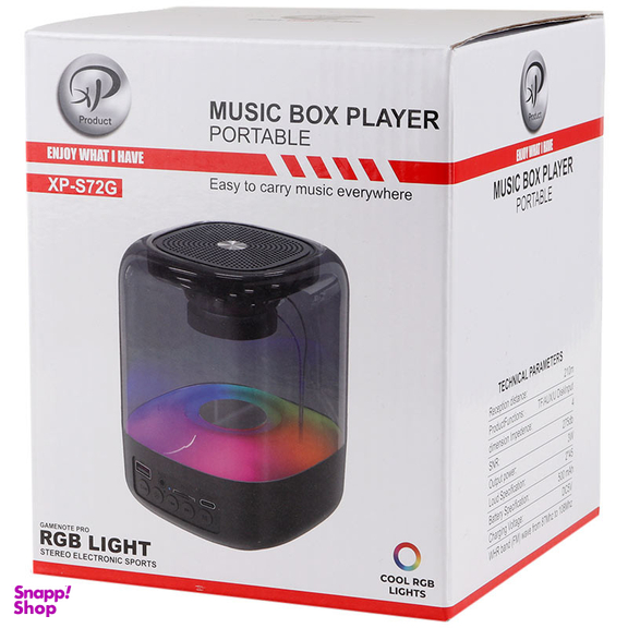 اسپیکر بلوتوثی رم و فلش خور ایکس پی مدل XP-S72G